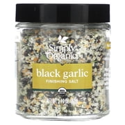 Simply Organic Black Garlic Finishing Salt, 2.19 oz
