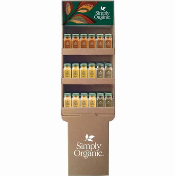 Simply Organic Sweet & Savory Shipper 54 ct.