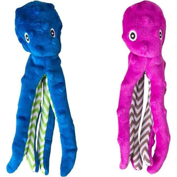 Spot 54947 Spot Lil Spots Octopus Dog Toy - 8 in. - Pack of 2