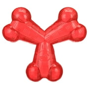 SPOT Play Strong Trident Bone Rubber Dog Toy, Y Shape, Long Lasting Dog Chew for Aggressive Chewers, Hollow Center to Hide Treats, 6"