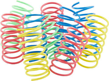 Spot Wide Colorful Springs Cat Toy