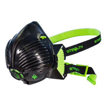 Stealth 100 Half Mask reusable Respirator with filters Fits Small-Medium face