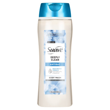 Suave Essentials Gentle Body Wash, Deeply Clean, 15 oz