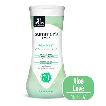 Summers EveAloe Love All-Over DailyFeminine Wash, 15 oz