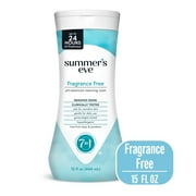 Summer’s Eve Fragrance Free All-Over Daily Feminine Wash, 15 Oz