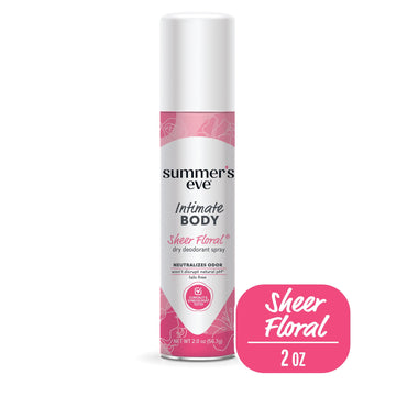 Summers EveSheer Floral Daily RefreshingFeminine Spray,2 oz