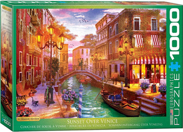 Sunset Over Venice by Dominic Davison 1000-Piece Puzzle