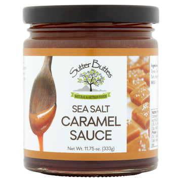 Sutter Buttes Sea Salt Caramel Sauce, 11.75 oz