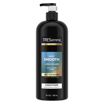 TRESemm Touchable Softness Smooth and Silky Anti Frizz Conditioner Moroccan Argan Oil Dry Formula for Shiny Hair, 28 oz