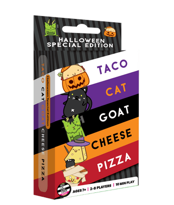 Taco Cat Goat Cheese Pizza Halloween Edition