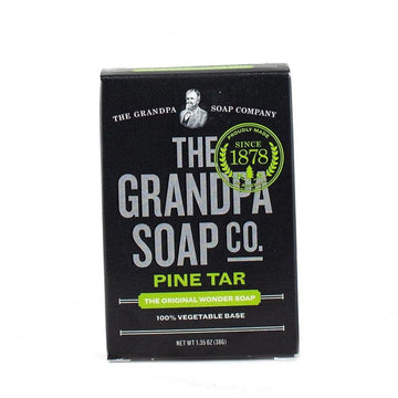 The Grandpa Soap Co. - Face & Body Bar Soap Pine Tar - 1.35 oz.