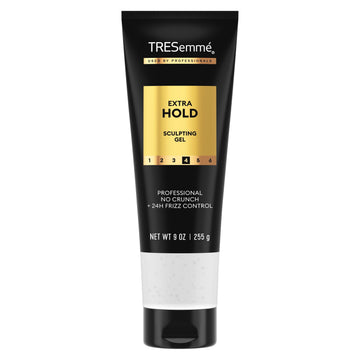 TRESemm Extra Hold Hair Gel for Curly & Textured Hair, AlcoholFree, 9 oz