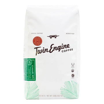 Twin Engine Organic Cigar No. 1 Dark Whole Bean Coffee 2.2 lbs.