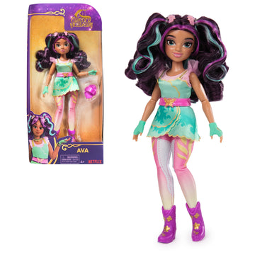 Unicorn Academy, Ava Doll with 7 Fashion Accessories, 9.5, Toys for Girls Ages 4+