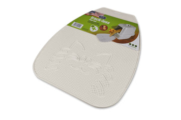Van Ness, Trackless Cat Litter Mat, White