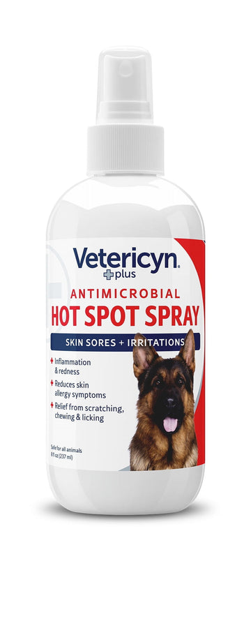 Vetericyn Plus Hot Spot Spray for Skin Sores and Irritations. 8 fl. oz.