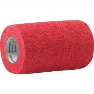 Vetrap 3M Elastic Bandage - Red - A Resilient Wrap for Your Furry Companions,Equestrian, Great for Horses and Horse Riding
