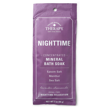 Village Naturals Therapy Nighttime Relief Concentrated Mineral Bath Soak, 2oz.