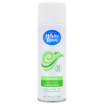 White Rain Unscented Extra Hold Hairspray, 4 oz. Cans