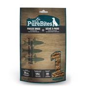 Wild PureBites Freeze Dried Smelt Dog Treats, 1 Ingredient, 2.1oz