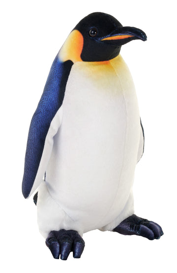 Wild Republic Artist Collection Eco Emperor Penguin, Stuffed Animal, 15 Inches, Plush Toy, Eco-Friendly