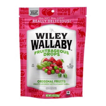 Wiley Wallaby Fruitrageous Drops Original Fruits