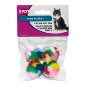 Spot Spotnips Yarn Puffballs Cat Toys - 4 Pack