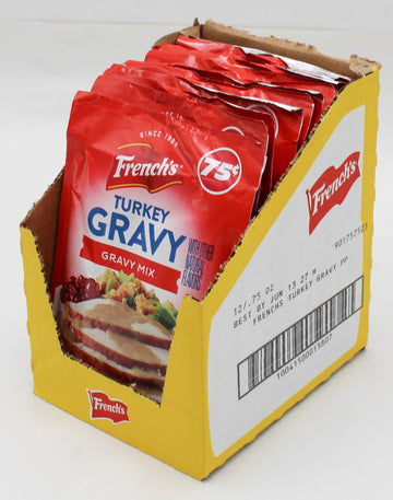 FRENCH'S TURKEY GRAVY PACK .75 Oz BB 6/13/2027