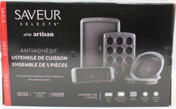 5PC NONSTICK BAKING SET NI - NO AMZ, TJX, KOHLS, BURLINGTON