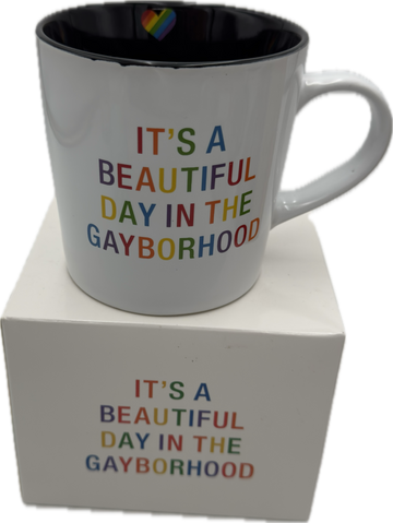 GAYBORHOOD MUG 18oz