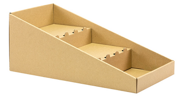 CORRUGATED 24-PIECE BLOCK SIGN DISPLAY