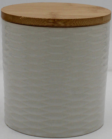 PFALTZGRAFF 4.5IN CANISTER CRISS CROSS WHT OS NI