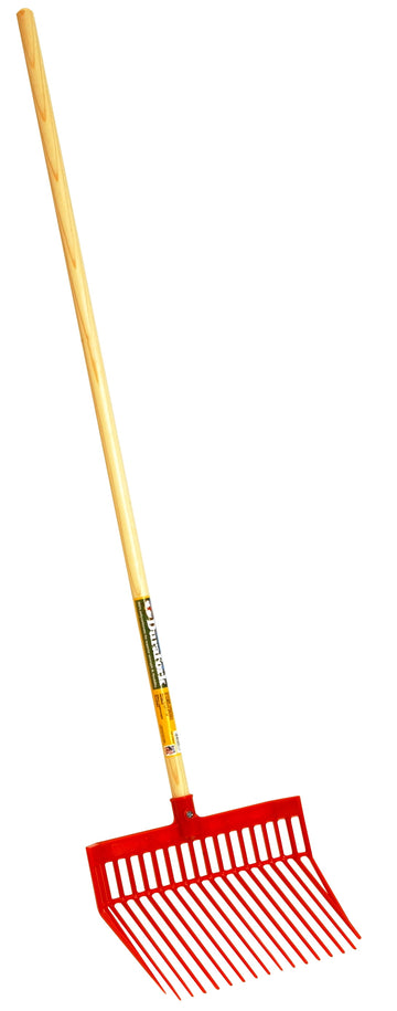 Little Giant Farm & Ag PDF1RED 52 Red Plastic Dura Fork