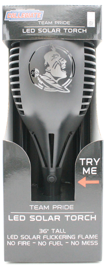 NCAA FLORIDA STATE SEMINOLES LED SOLAR TORCH 36"