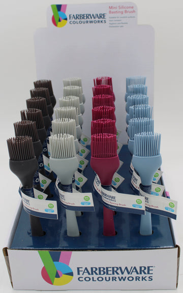 FARBERWARE COLOURWORKS 8 INCH MINI BASTING BRUSH - CDU