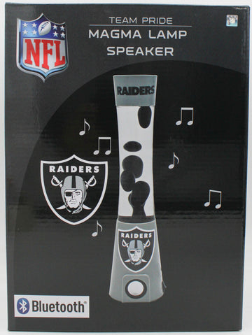 NFL LAS VEGAS RAIDERS LAVA LAMP SPEAKER 16.5"