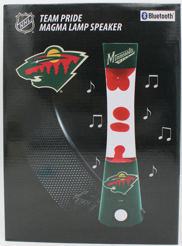 NHL MINNESOTA WILD LAVA LAMP SPEAKER 16.5"