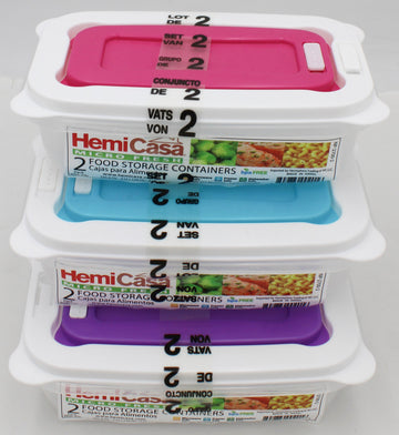 2ct CONTAINER SET - .9cup & 2.5cupz
