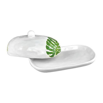 monstera-palm-leaf-butter-dish